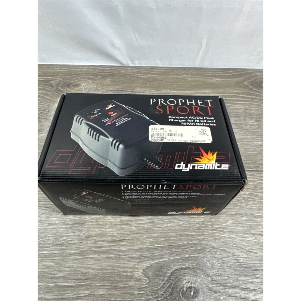 Dynamite Prophet Sport II Compact AC DC Charger Ni-Cd  Ni-MH  DYN4056